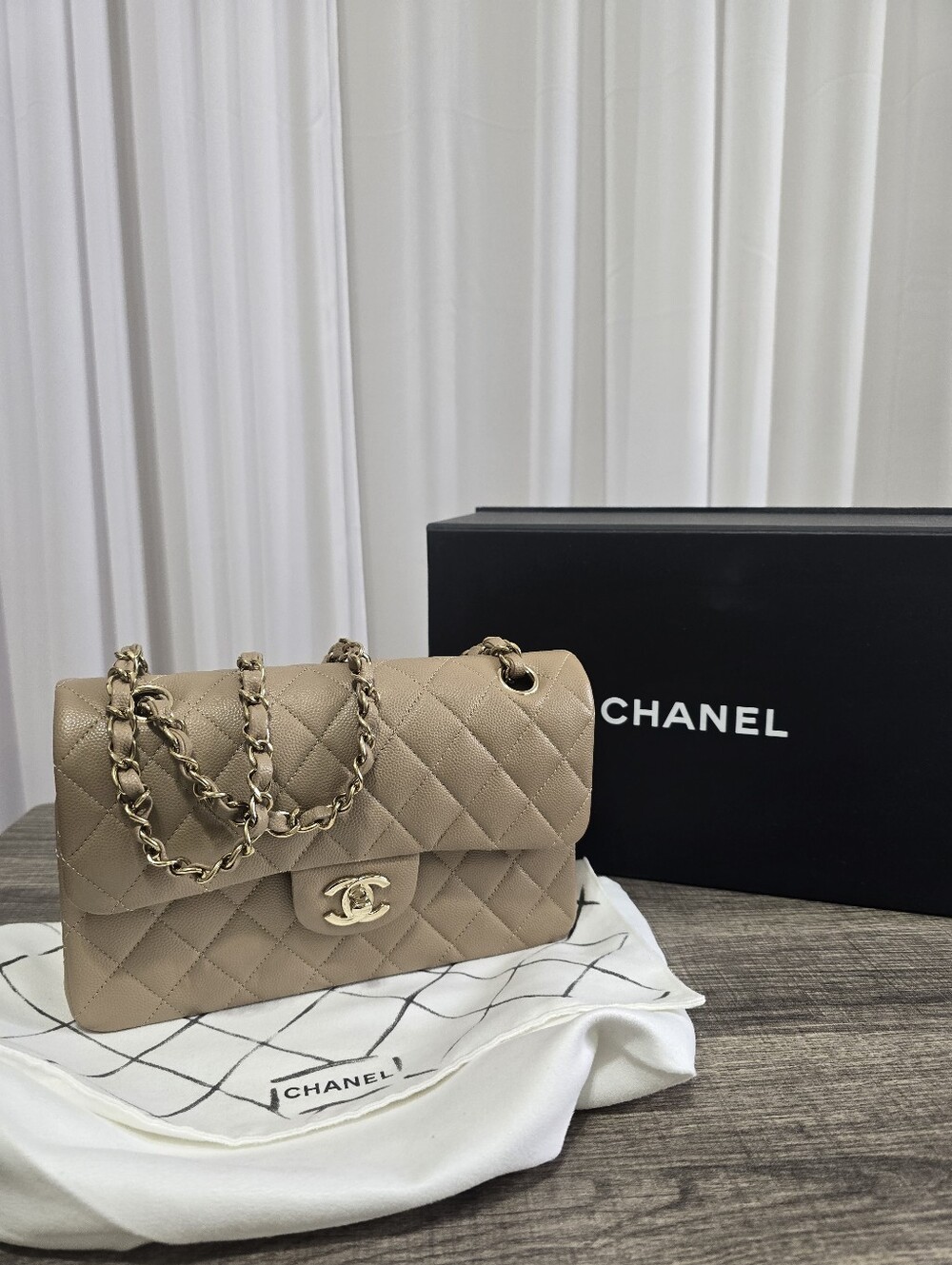 Chanel Small Classic Double Flap Caviar